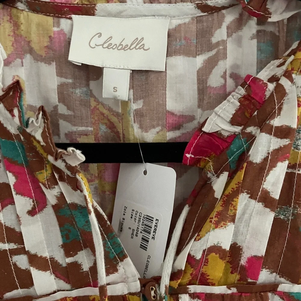 Cleobella Zola Blouse NWT Sz Small - Picture 6 of 6